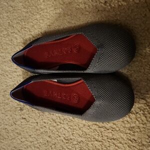 Rothys Gray Ballet Flat size 6.5